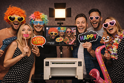 Fotobox Komplettpaket als Zusatzleistung