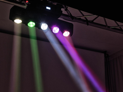 Lichtpaket Party Move Pro als Zusatzleistung